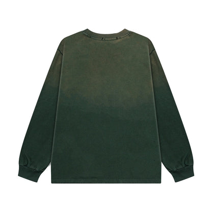 Balenciaga  Couples Print Sweatshirt