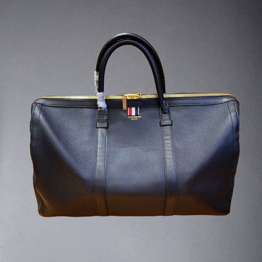 Thom Browne  Top-grade cowhide travel bag