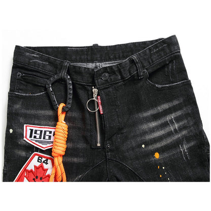dsquared2 Maple leaf personalized Jeans