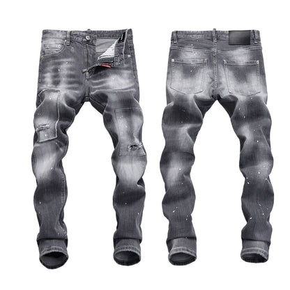 dsquared2  Distressed stretch fit Jeans