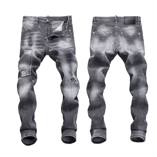 dsquared2  Distressed stretch fit Jeans