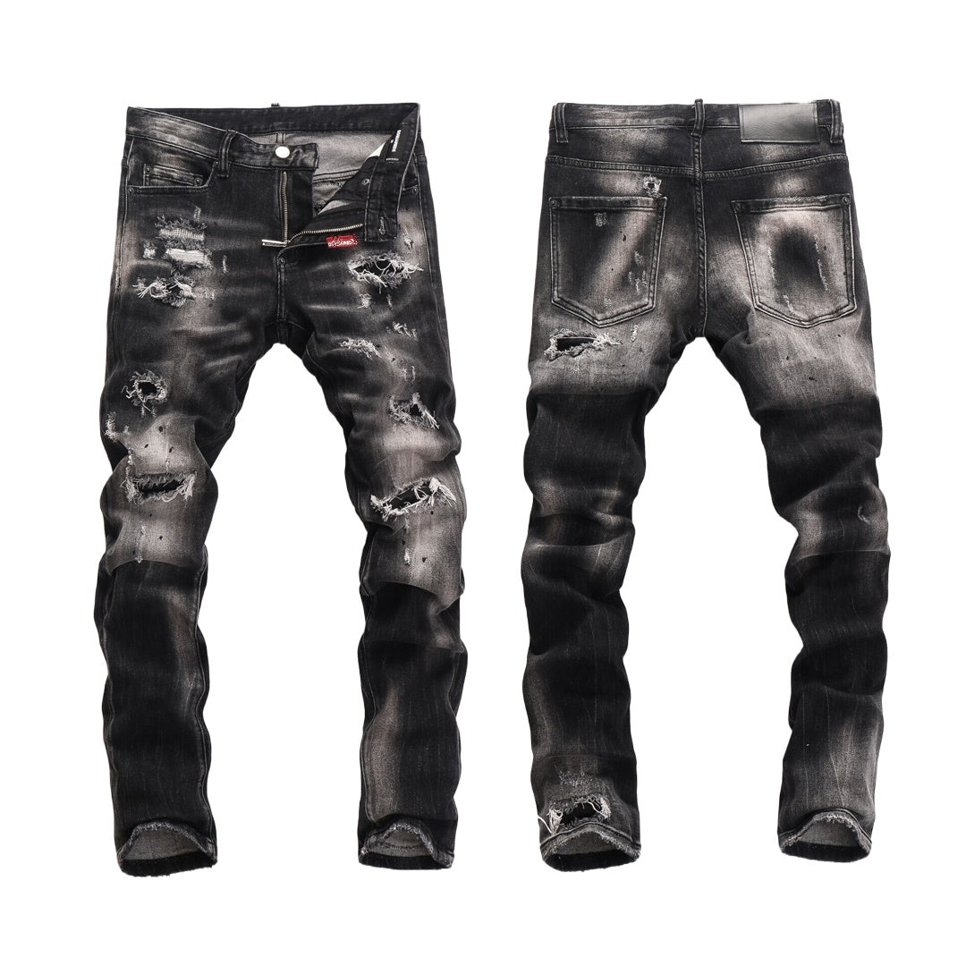 dsquared2 Elastic washable holes Jeans