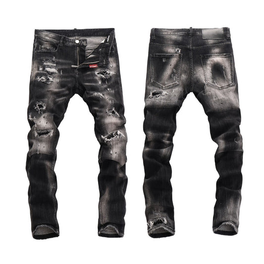 dsquared2 Elastic washable holes Jeans