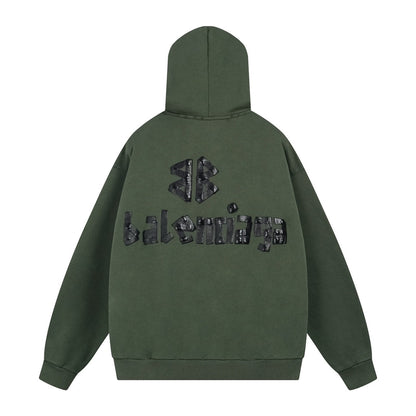 Balenciaga Print LOGO Hoodie