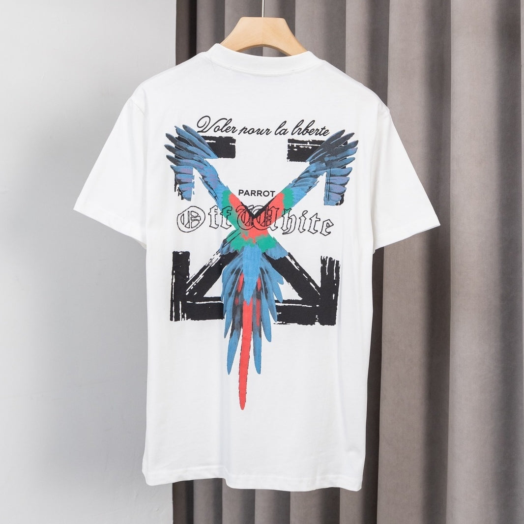 OFF-White Arrow logo print T-shirt#86