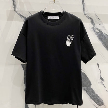 OFF-White  Arrow Logo Cotton T-shirt#23