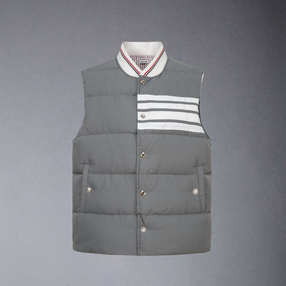 Thom Browne 4-Bar Down vest