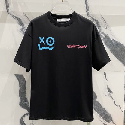 OFF-White  Arrow Logo Cotton T-shirt#25