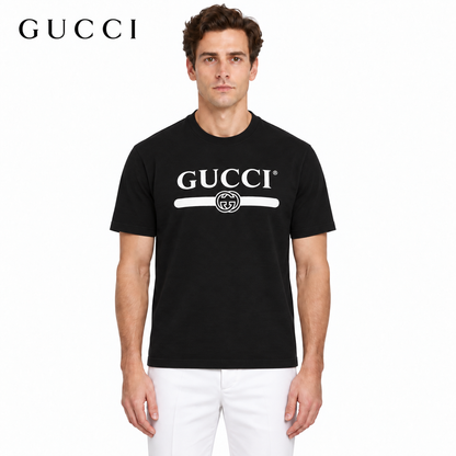 Gucci Classic Logo Crew Neck T-Shirt