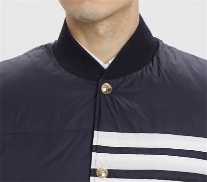 Thom Browne  4-Bar Down vest