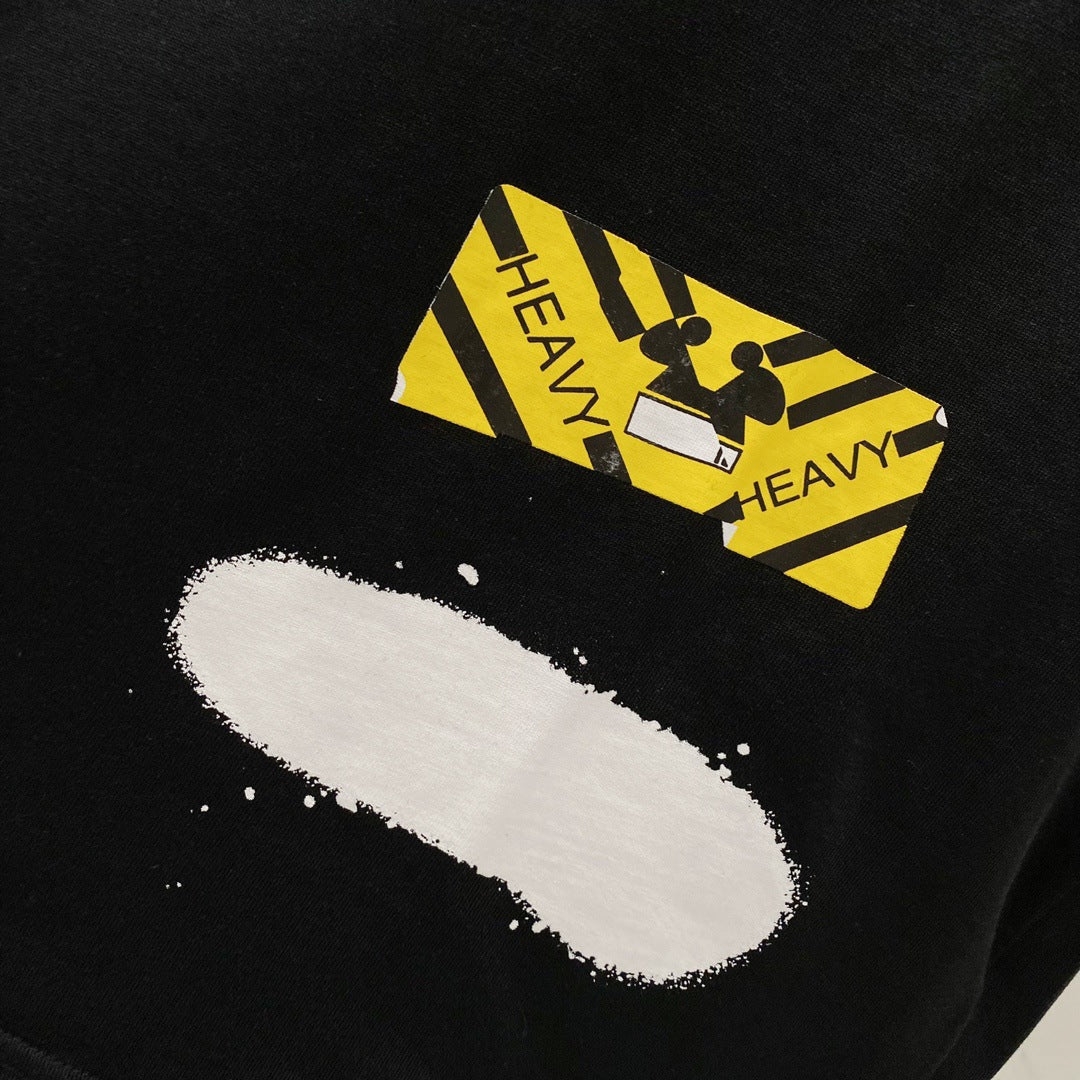 OFF-White  Arrow Logo Cotton T-shirt#31