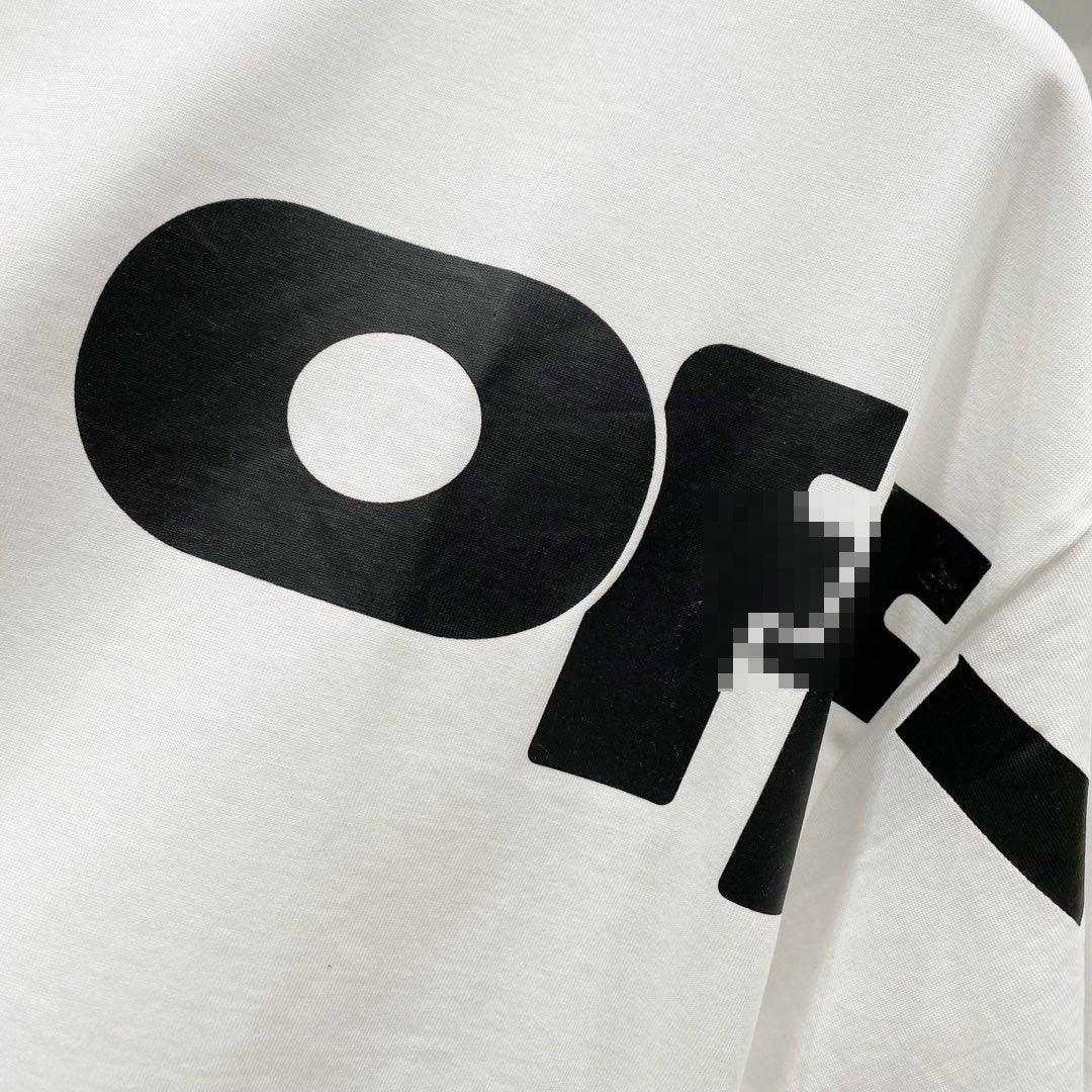 OFF-White Arrow Logo Cotton T-shirt-1022