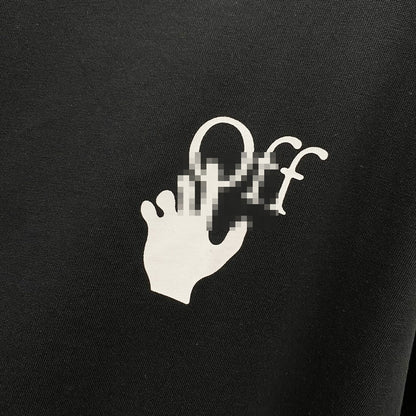 OFF-White  Arrow Logo Cotton T-shirt#23