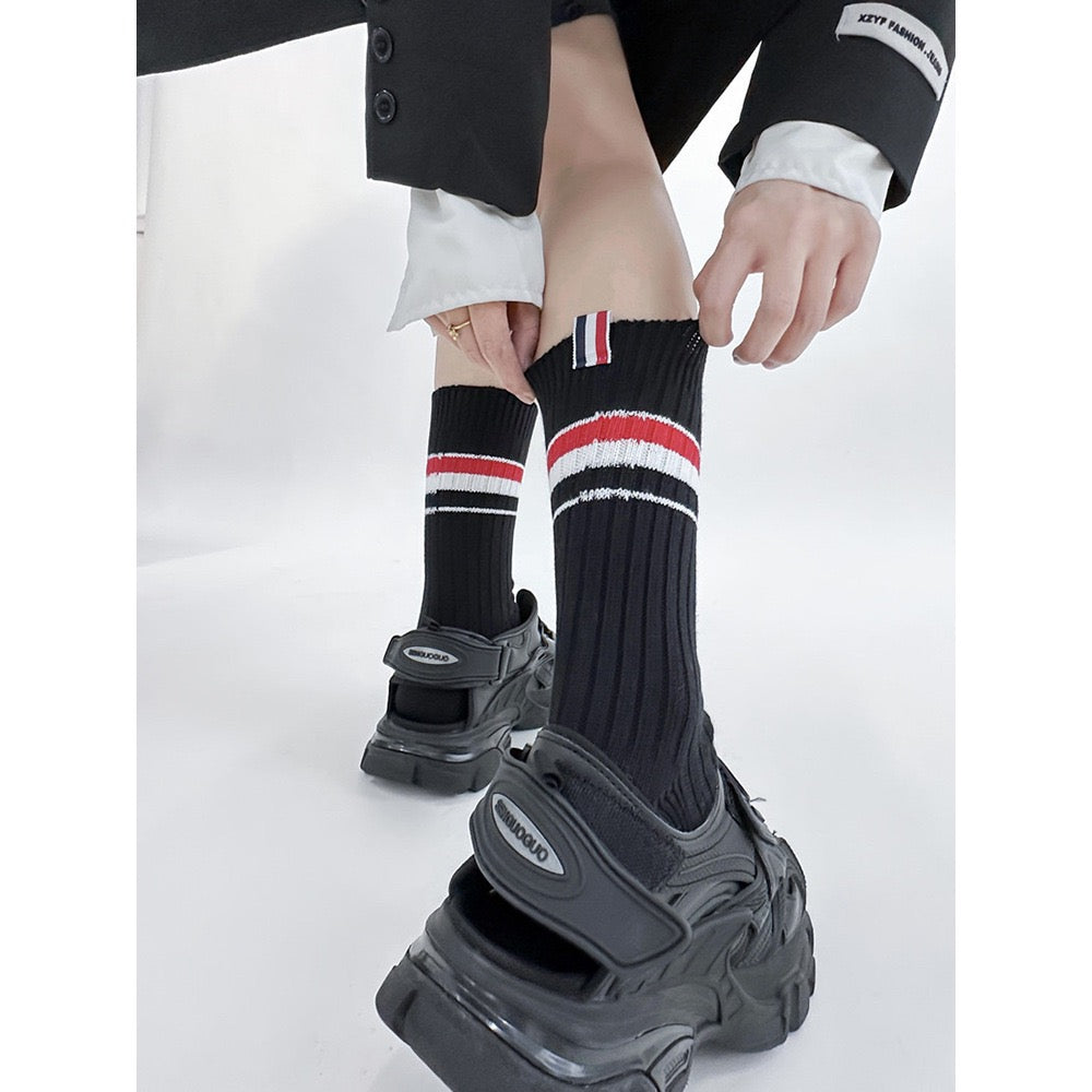 Thom Browne Four stripe socks