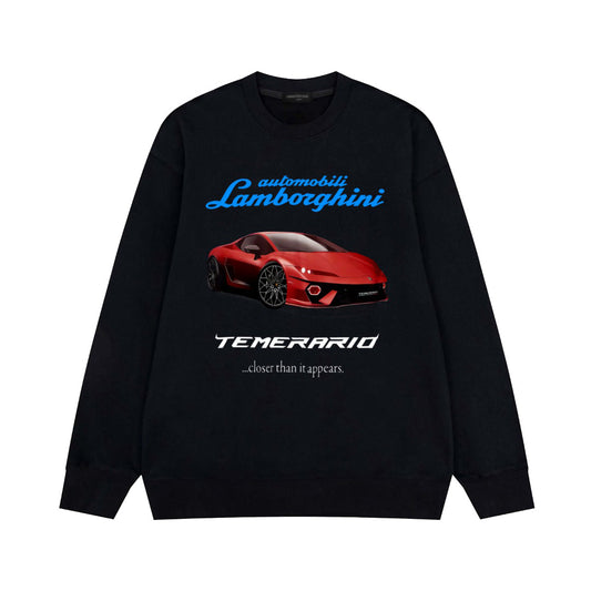 Balenciaga Crew Neck Letter Sweatshirt