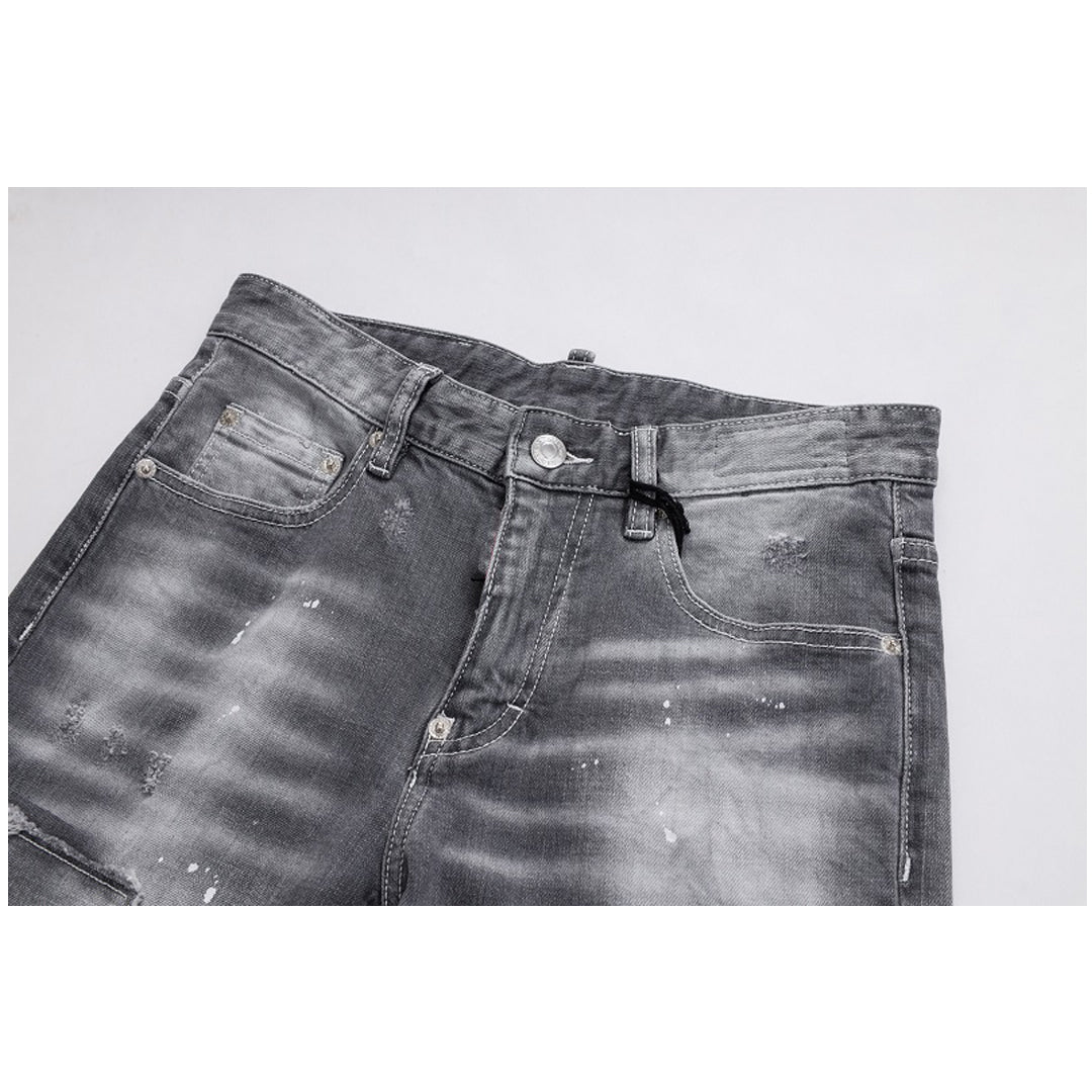 dsquared2  Distressed stretch fit Jeans