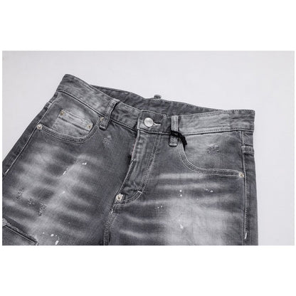 dsquared2  Distressed stretch fit Jeans