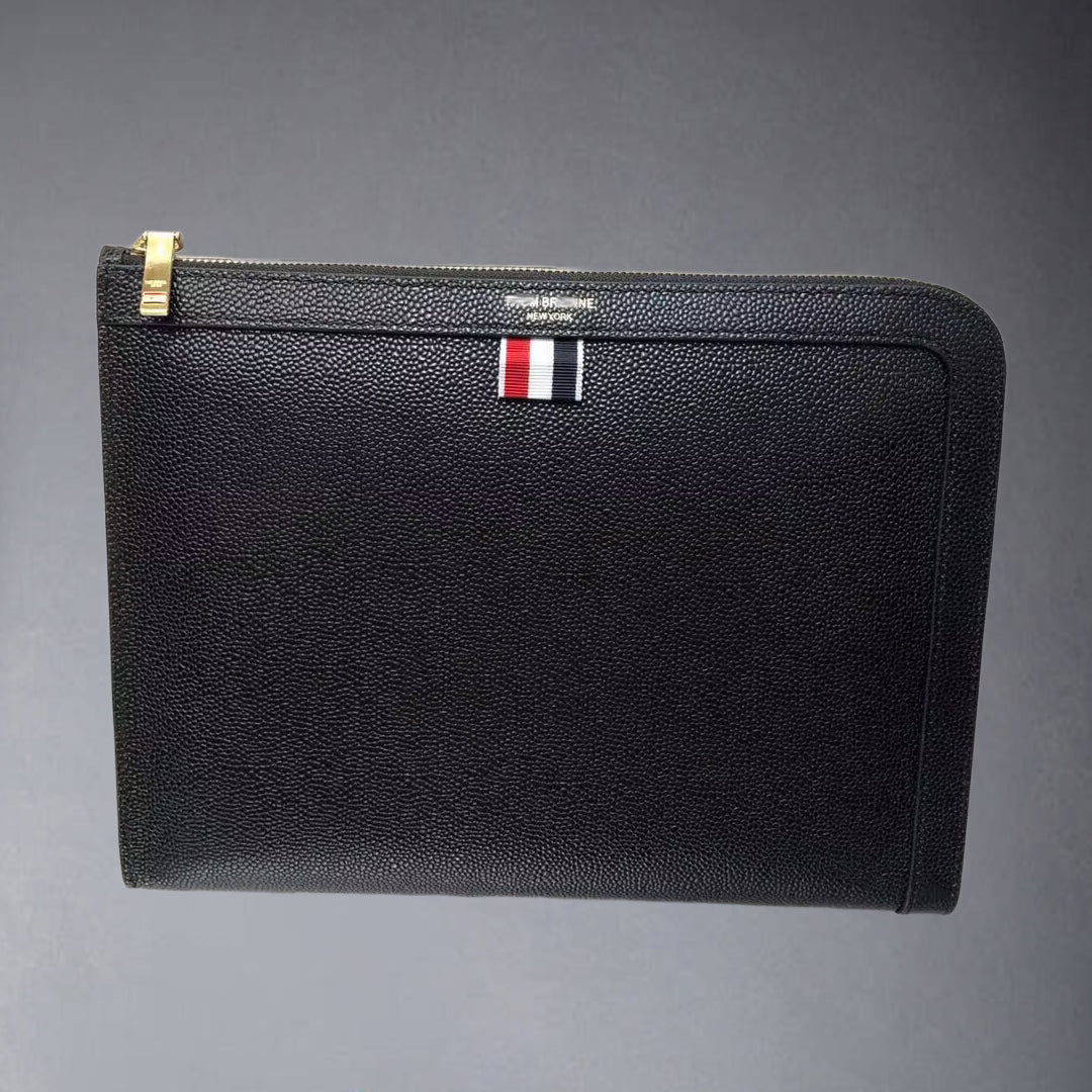 Thom Browne Premium leather clutch