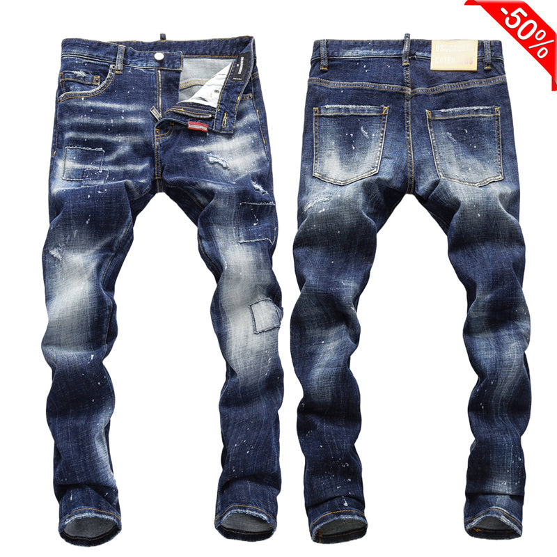 dsquared2 New Man Splicing Jeans