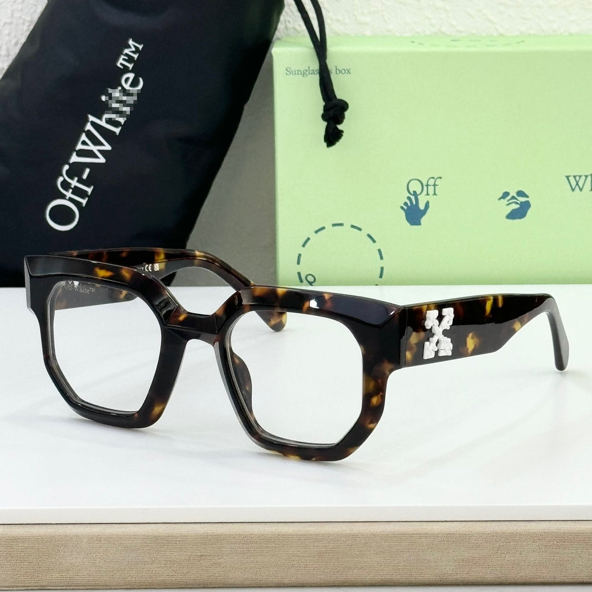 Off-White Arrow logo sunglasses#014