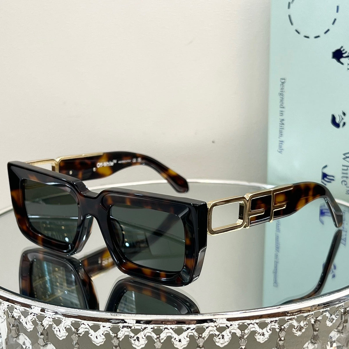Off-White Arrow logo sunglasses#073