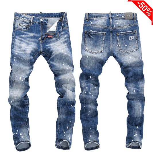 dsquared2 New Letter embroidery Jeans