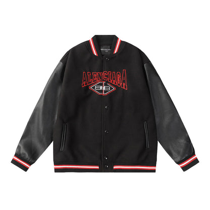 Balenciaga Men Baseball Jacket