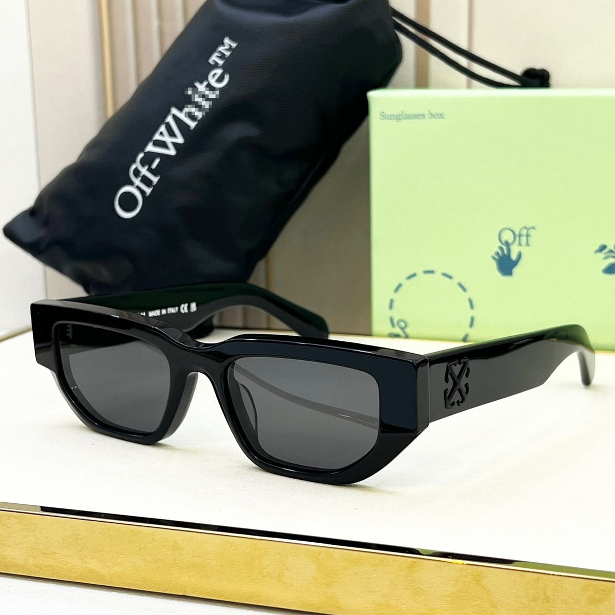 Off-White Arrow logo sunglasses#115