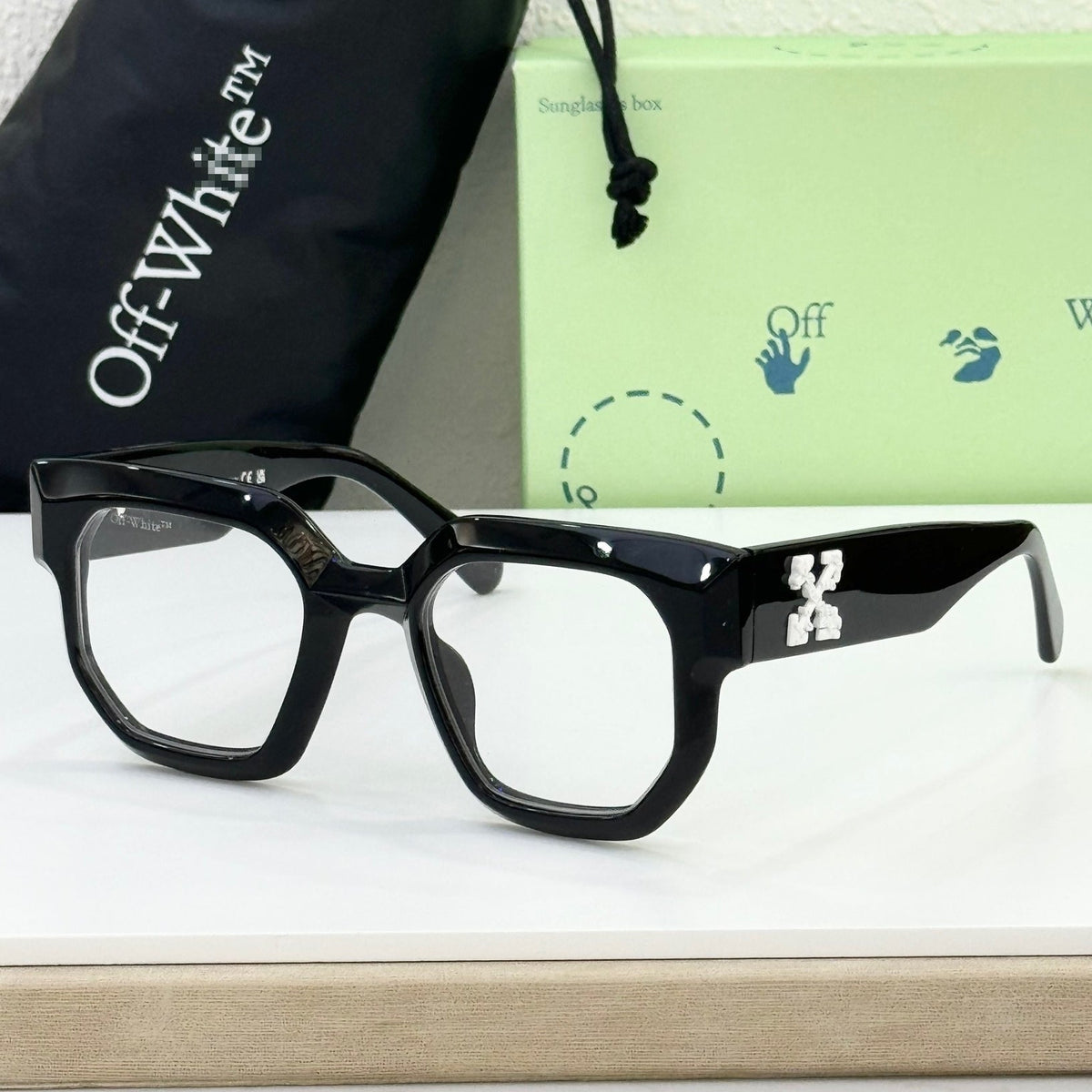 Off-White Arrow logo sunglasses#014
