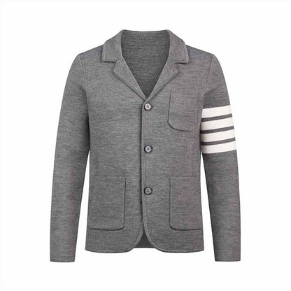 Thom Browne 4-Bar Single Breasted coat