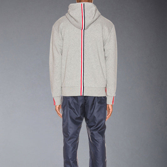 Thom Browne Couple Color Bars Hoodies