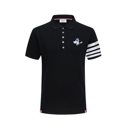 Thom Browne  Puppy Embroidery POLO Shirt