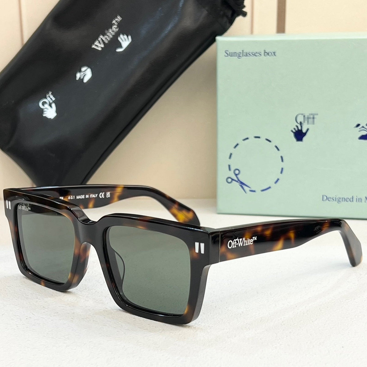 Off-White Arrow logo sunglasses#054