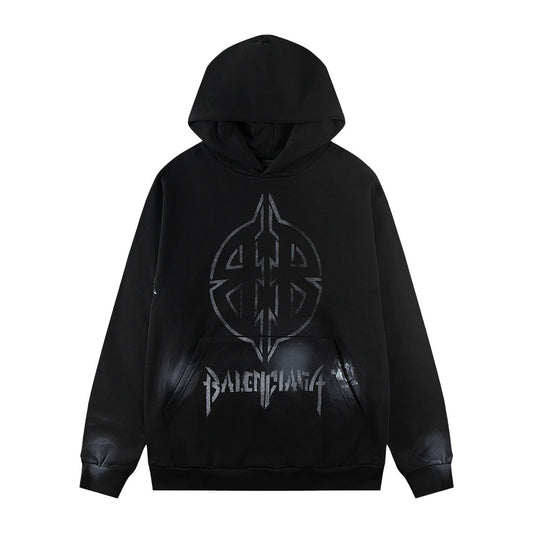 Balenciaga  Distressed Couples Hoodie