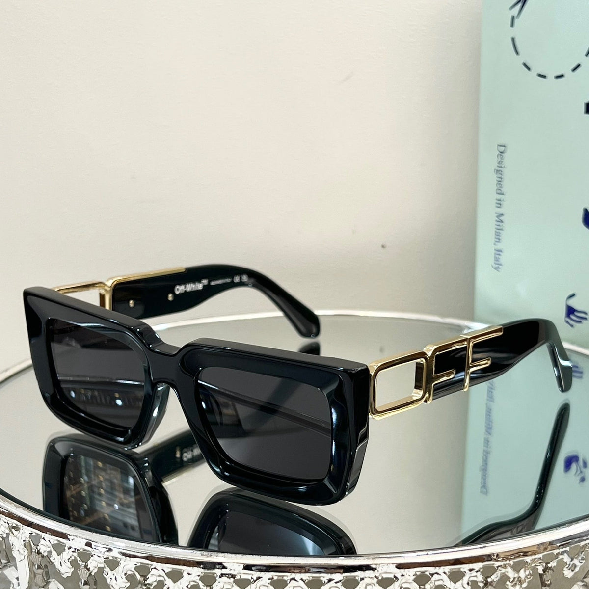 Off-White Arrow logo sunglasses#073