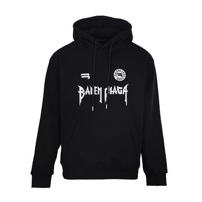 Balenciaga Glow-in-The-Bark Logo Hoodie