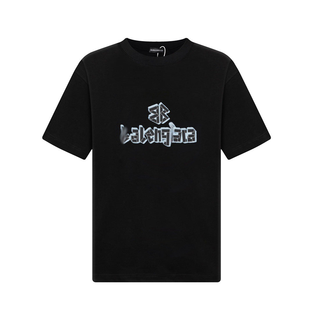 Balenciaga 2025ss Printed Casual T-shirt
