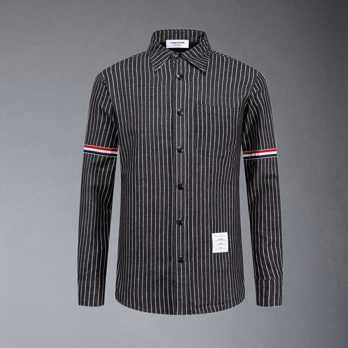 Thom Browne 4-Bar Thick Shirt