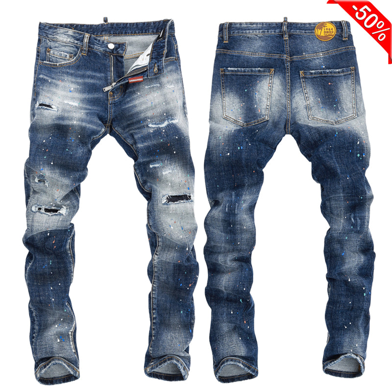 dsquared2 New Ink Splash Jeans