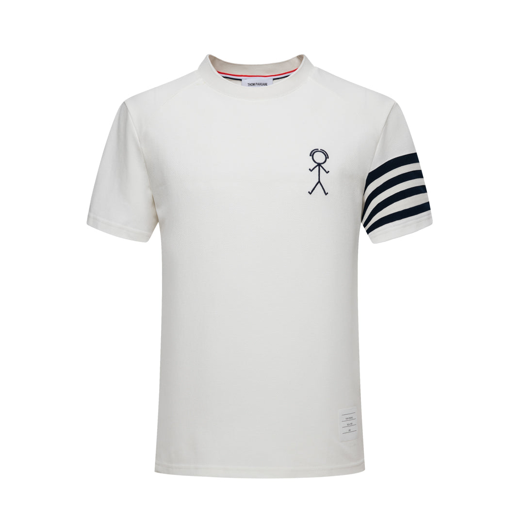 Thom Browne  Puppy embroidered T-shirt