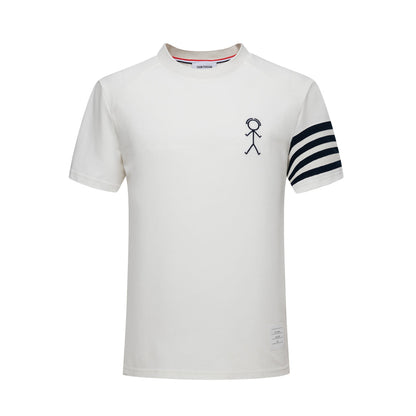 Thom Browne  Puppy embroidered T-shirt