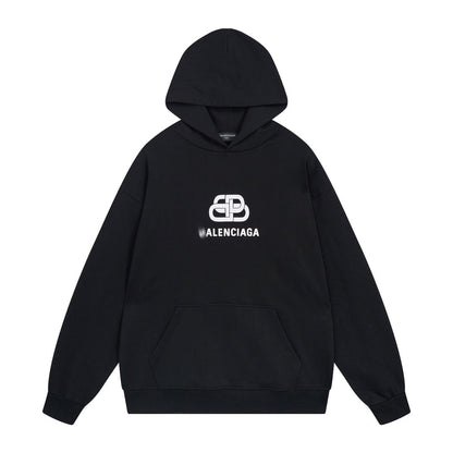 Balenciaga Print Couples Hoodie