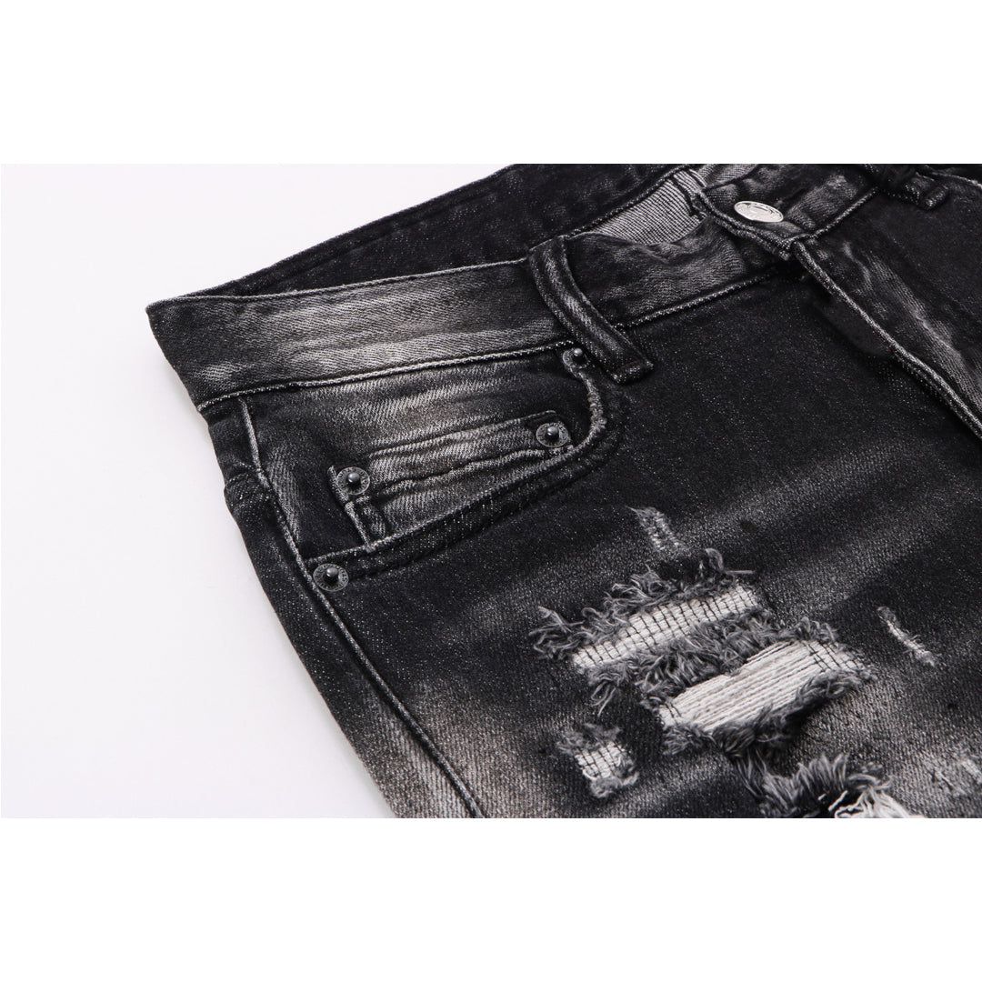 dsquared2 Elastic washable holes Jeans