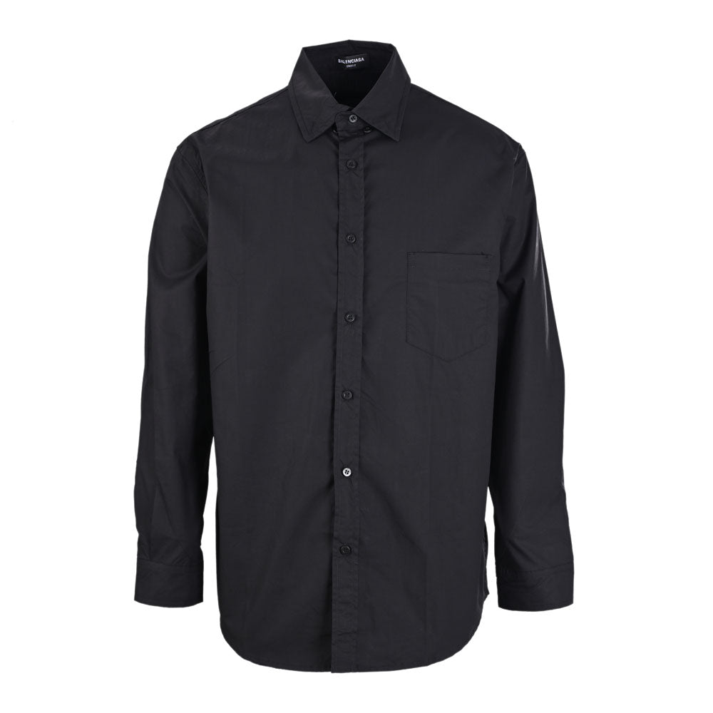 Balenciaga Plaid Long-Sleeve Shirt