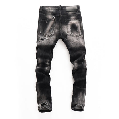 dsquared2 Elastic washable holes Jeans