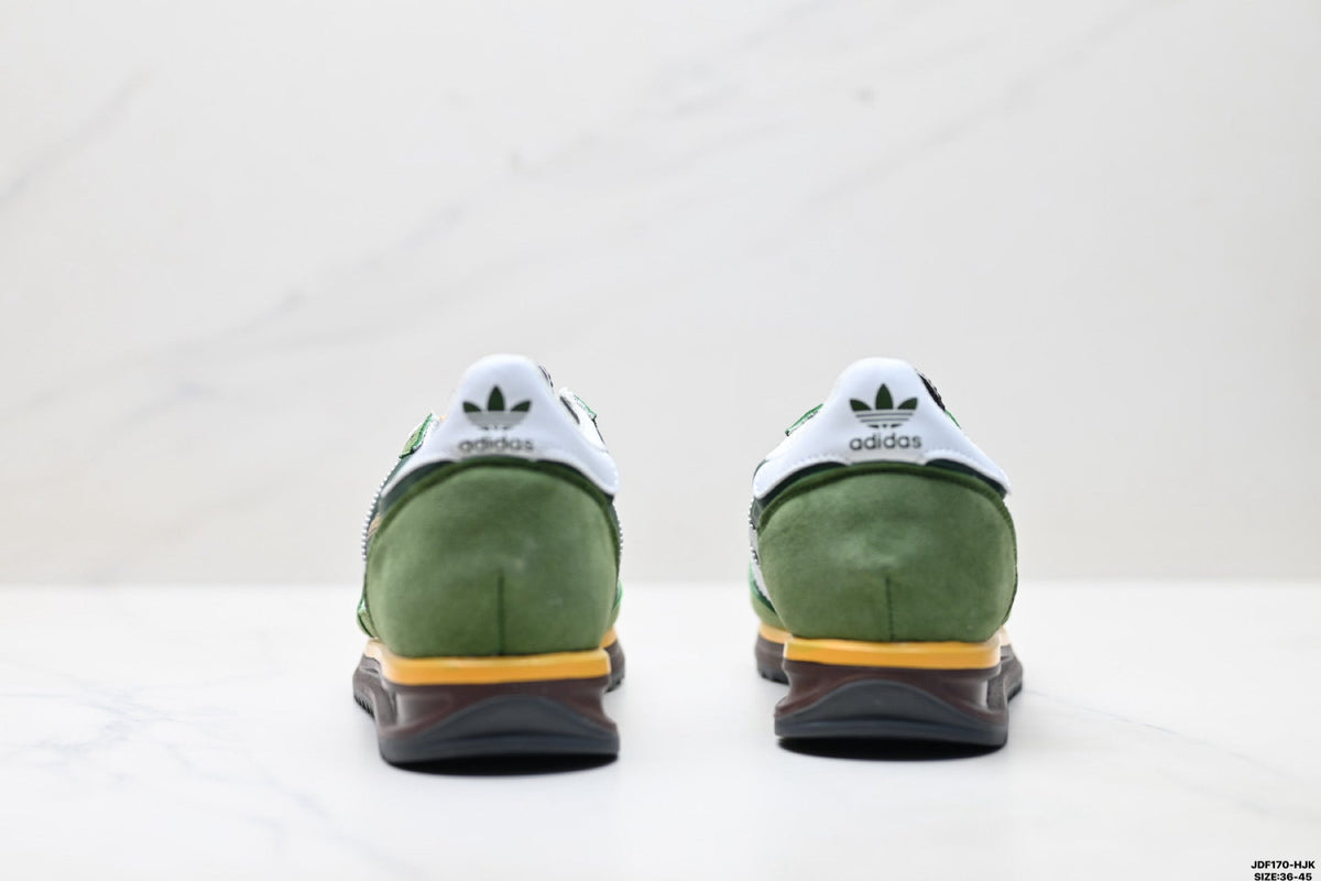 Adidas SL 72 Green Retro Sneakers