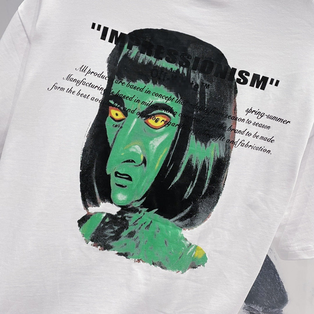 OFF-White Arrow Logo Cotton T-shirt#24