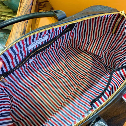 Thom Browne  Top-grade cowhide travel bag