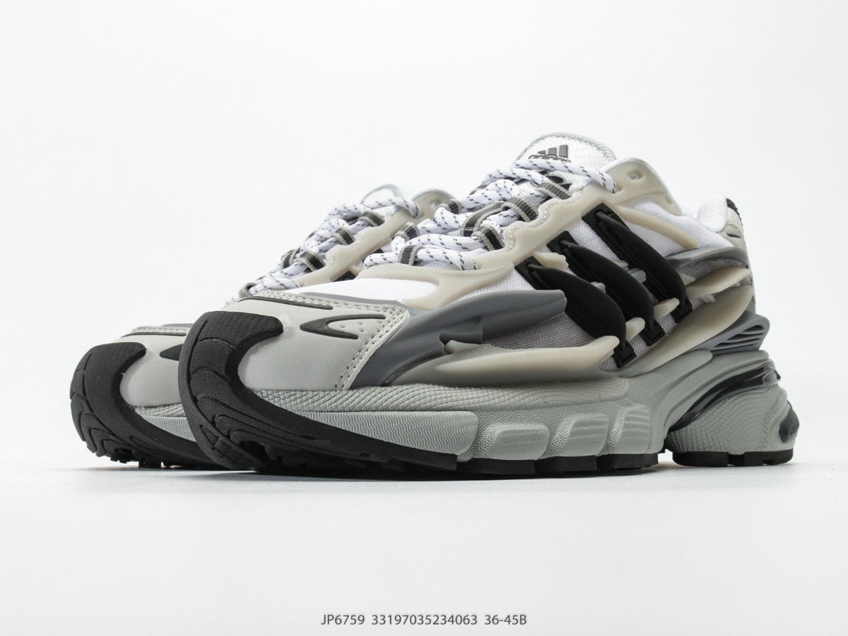Adidas KK01650 Unisex Dad Sneakers - White/Grey/Black - image 17