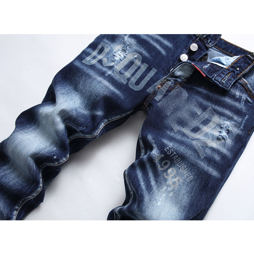 dsquared2 26SS printing Jeans